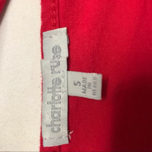 Red Crop Top - Picture 4 of 4